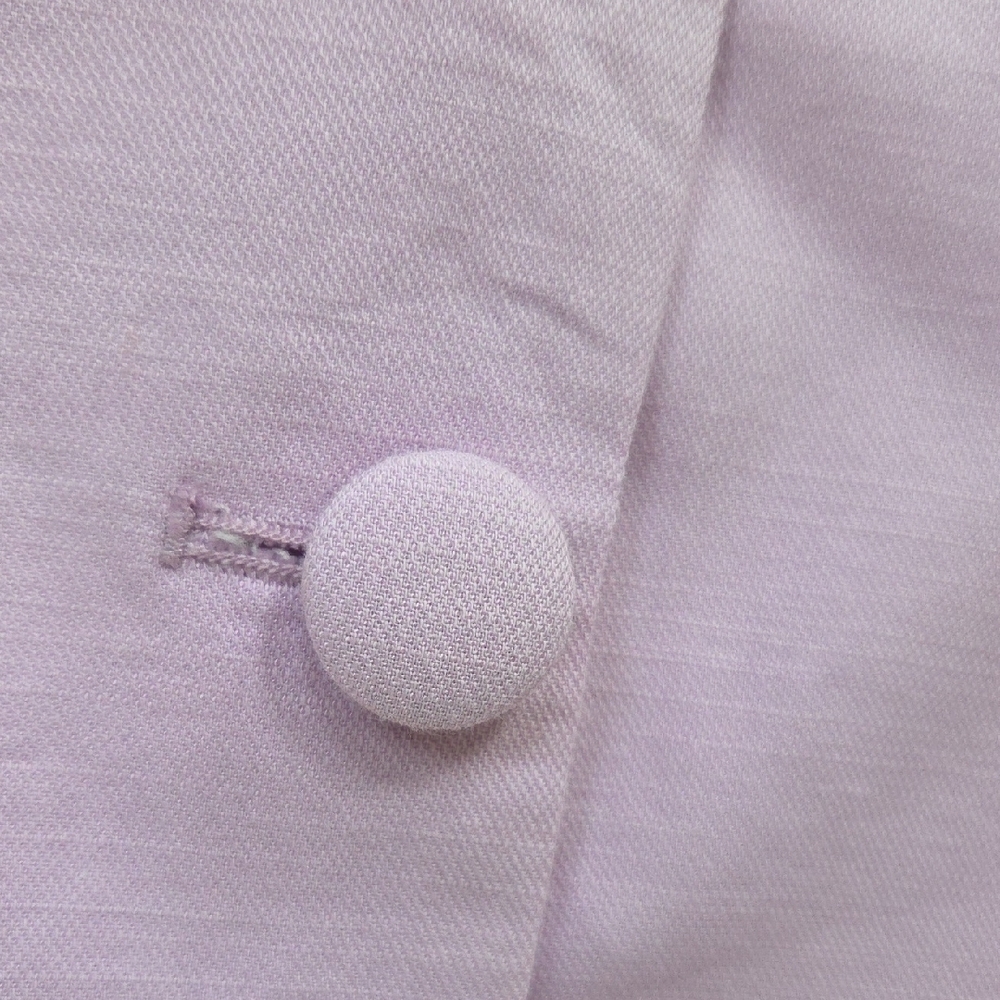 Future Colective Jenee Naylor Lavender Sleeveless Button-Up Vest - Picture 4 of 12